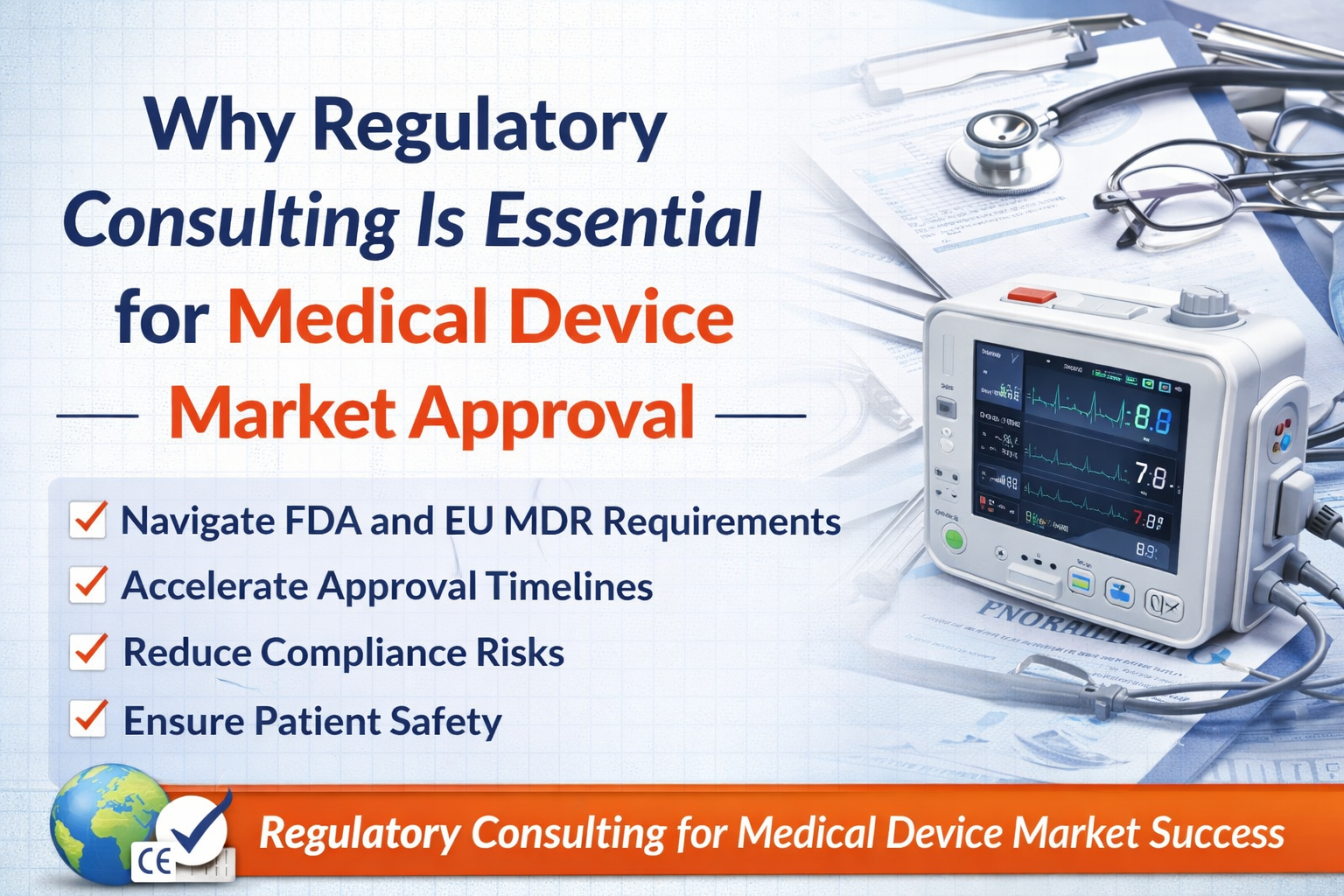 Why Regulatory Consulting Is Essential for Medical Device Market Approval